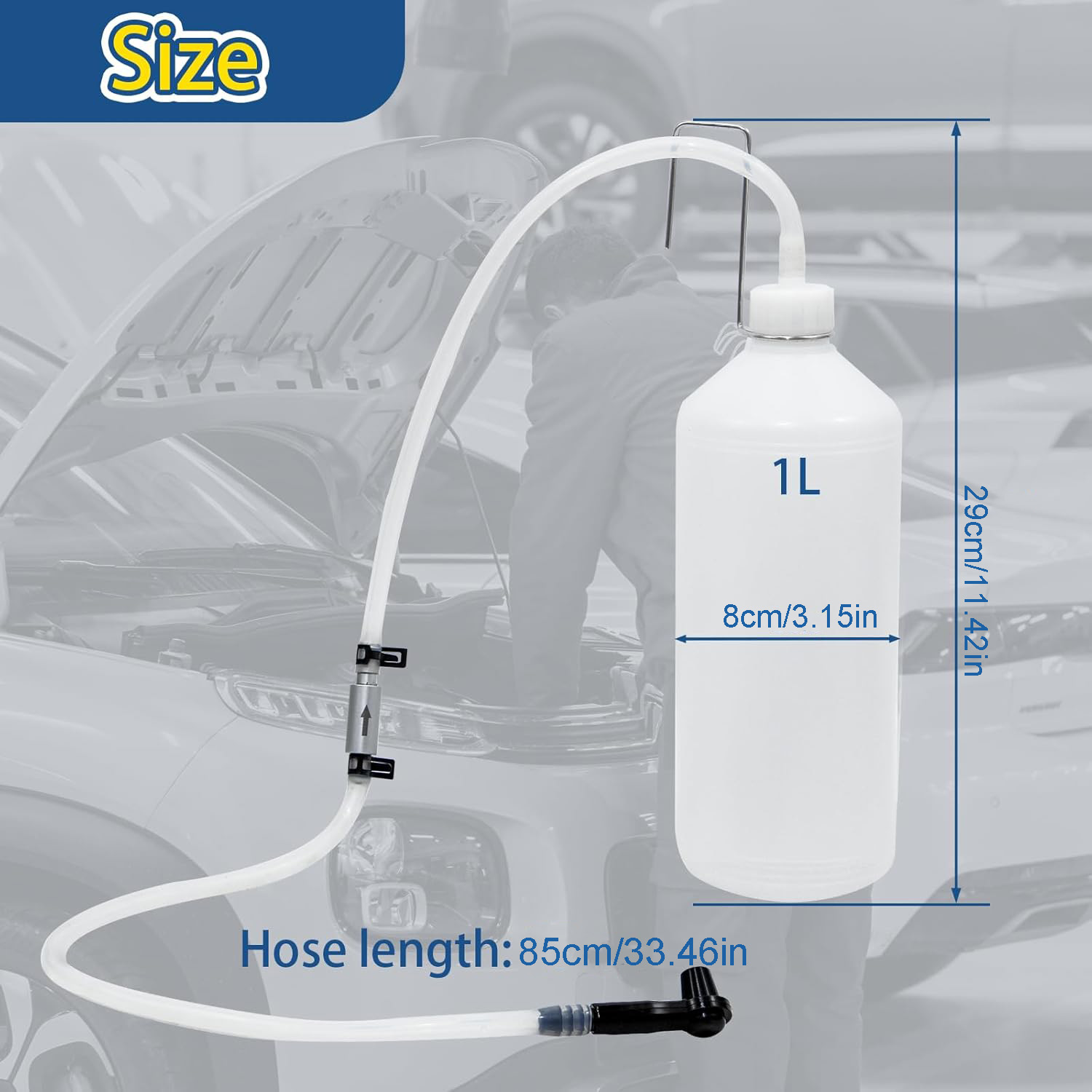 1L Brake Fluid Bleeder Kit wit - Brake Bleeder Kit review and price