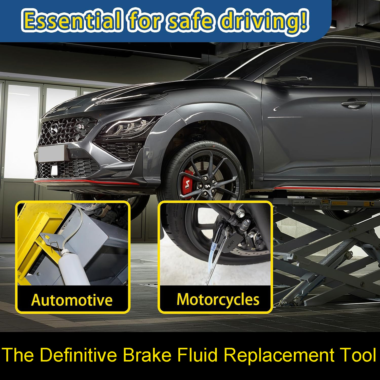 1L Brake Fluid Bleeder Kit wit - Brake Bleeder Kit review and price