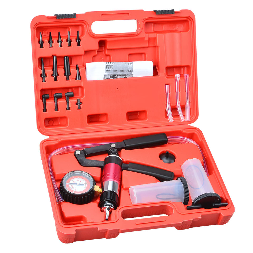 21PCS Hand Held Vacuum Pistol  - Brake Bleeder Kit review and price