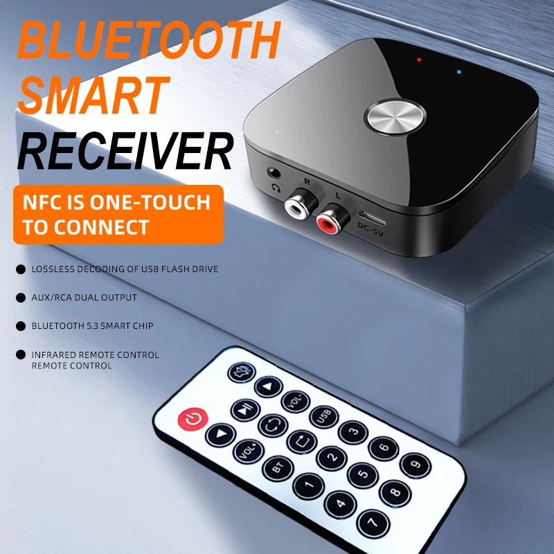 NFC Bluetooth-compatible 5.3 A - Transmission Jack Adapter review and price