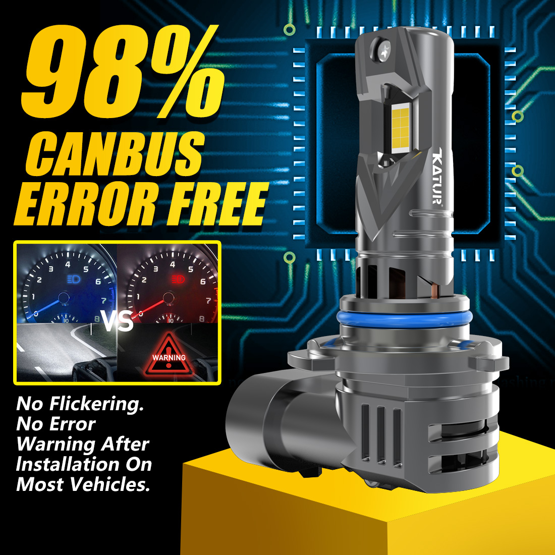 2x 9012 HIR2 LED Headlight Bul - Headlight Aiming Tool review and price