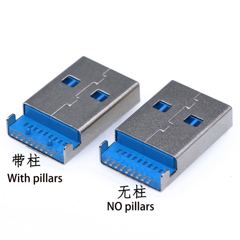 10PCS USB 3.0 A Type Male Plug - Transmission Jack Adapter review and price