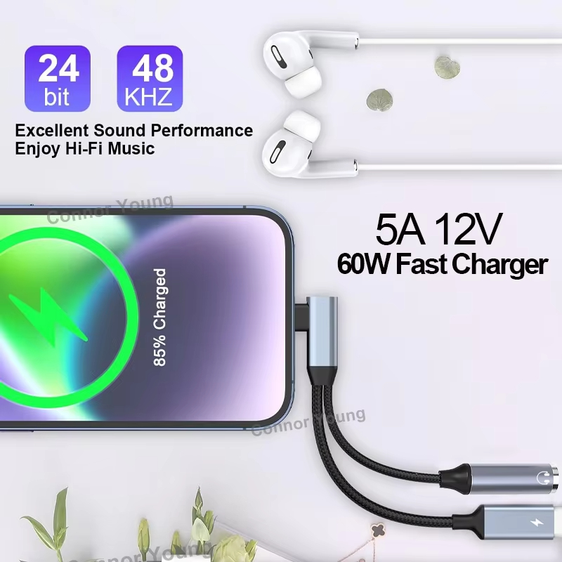 OTG 2 in 1 Elbow Usb Type C to - Transmission Jack Adapter review and price