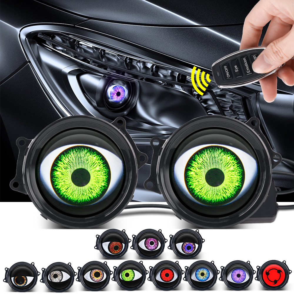 Car Dynamic Devil's Eye LED Li - Headlight Aiming Tool review and price