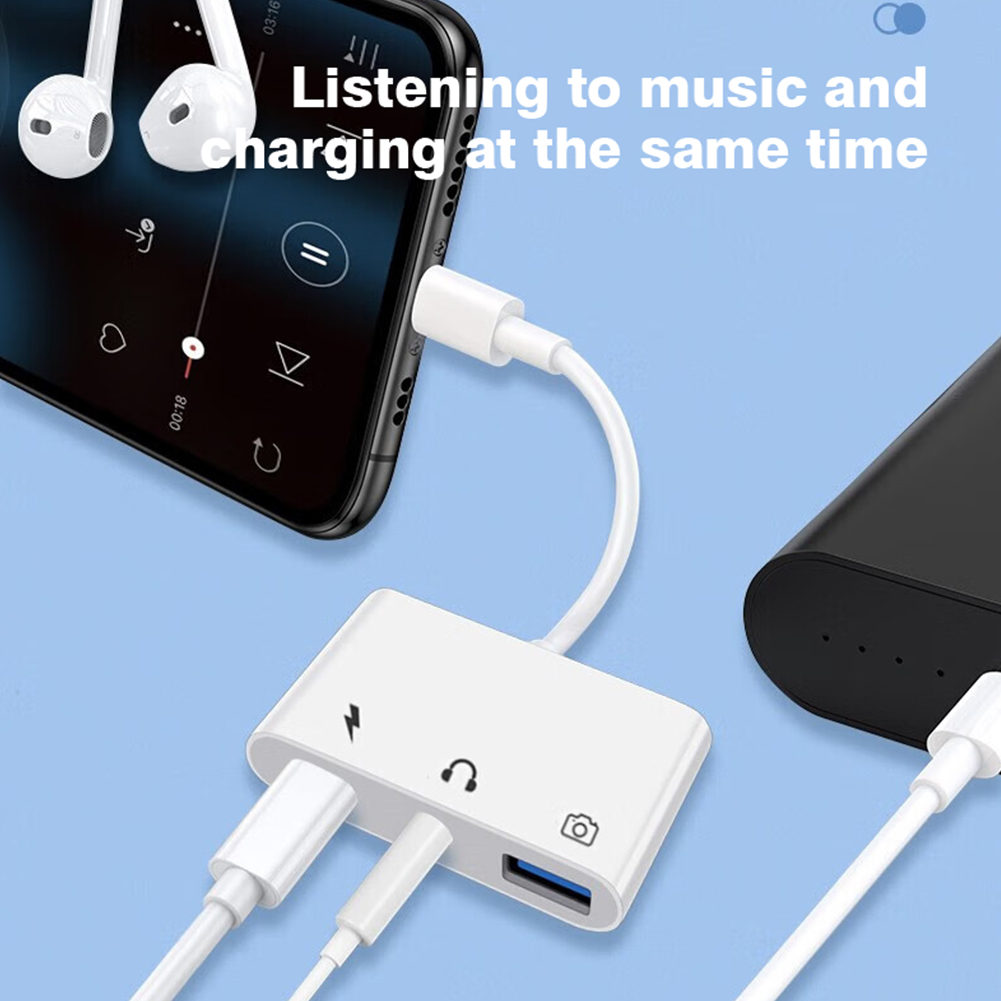 3 in 1 Lightning to USB 3.0 Ch - Transmission Jack Adapter review and price