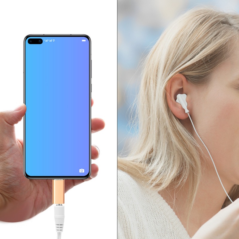 Earphone Converter Type-C Fema - Transmission Jack Adapter review and price