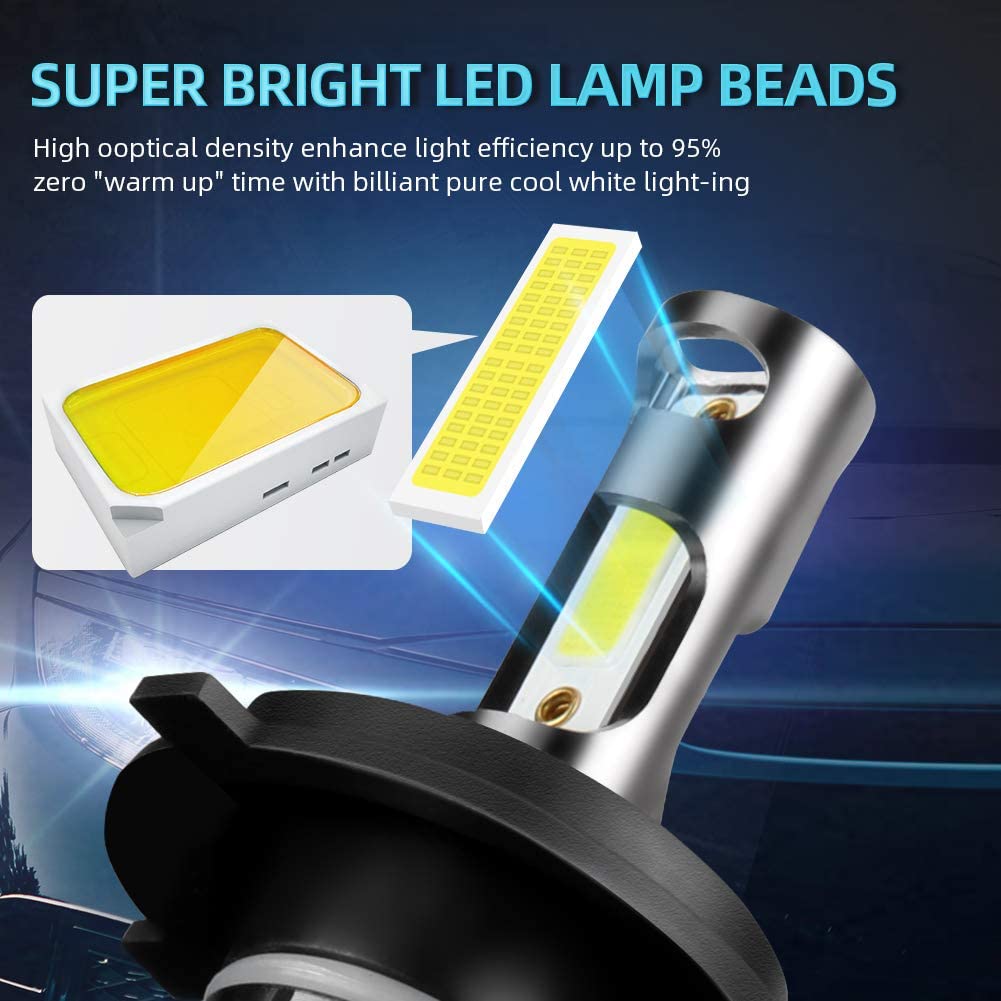 240W 40000LM LED Headlight 600 - Headlight Aiming Tool review and price