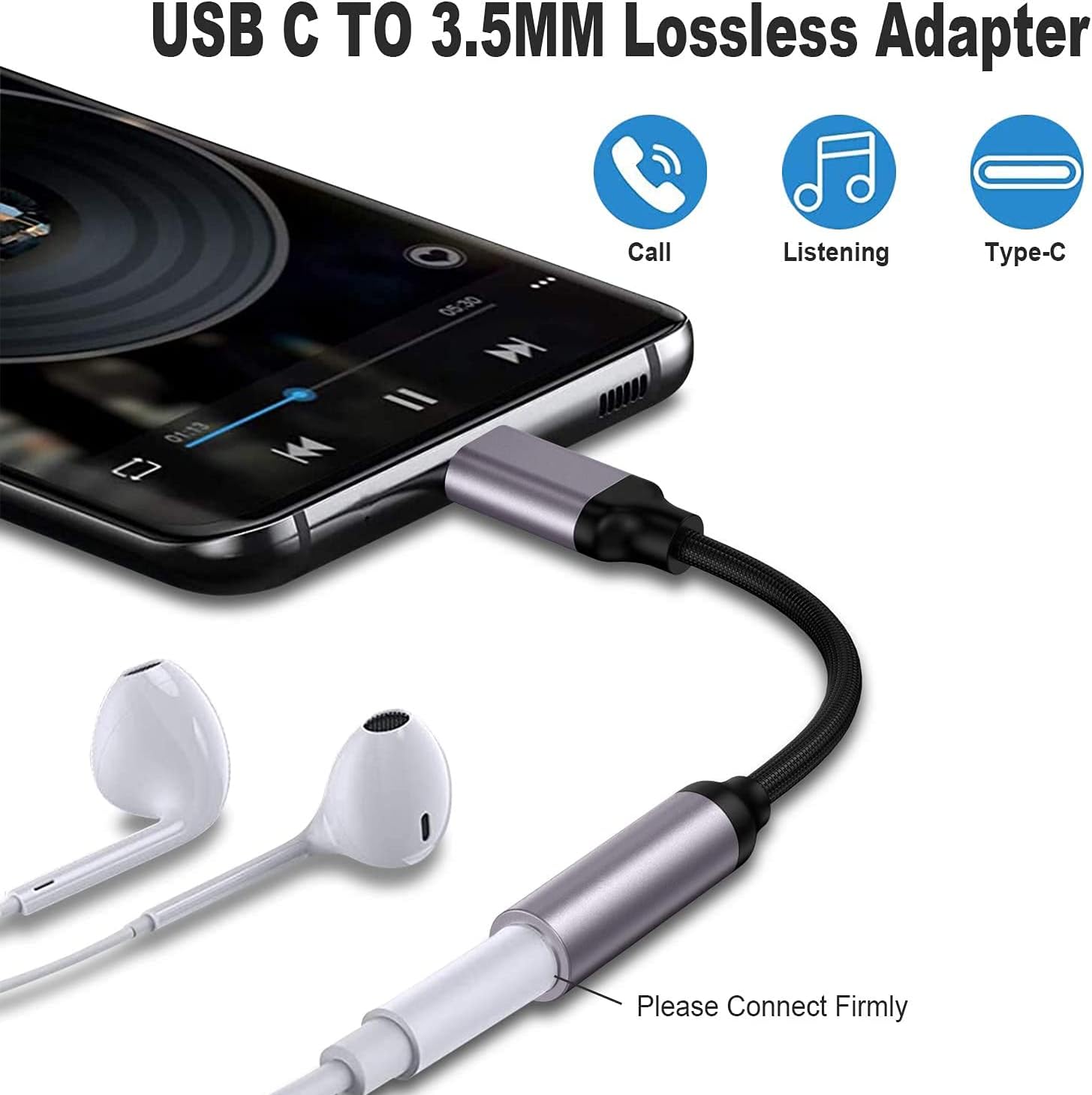 USB Type C To 3.5mm Aux Adapte - Transmission Jack Adapter review and price