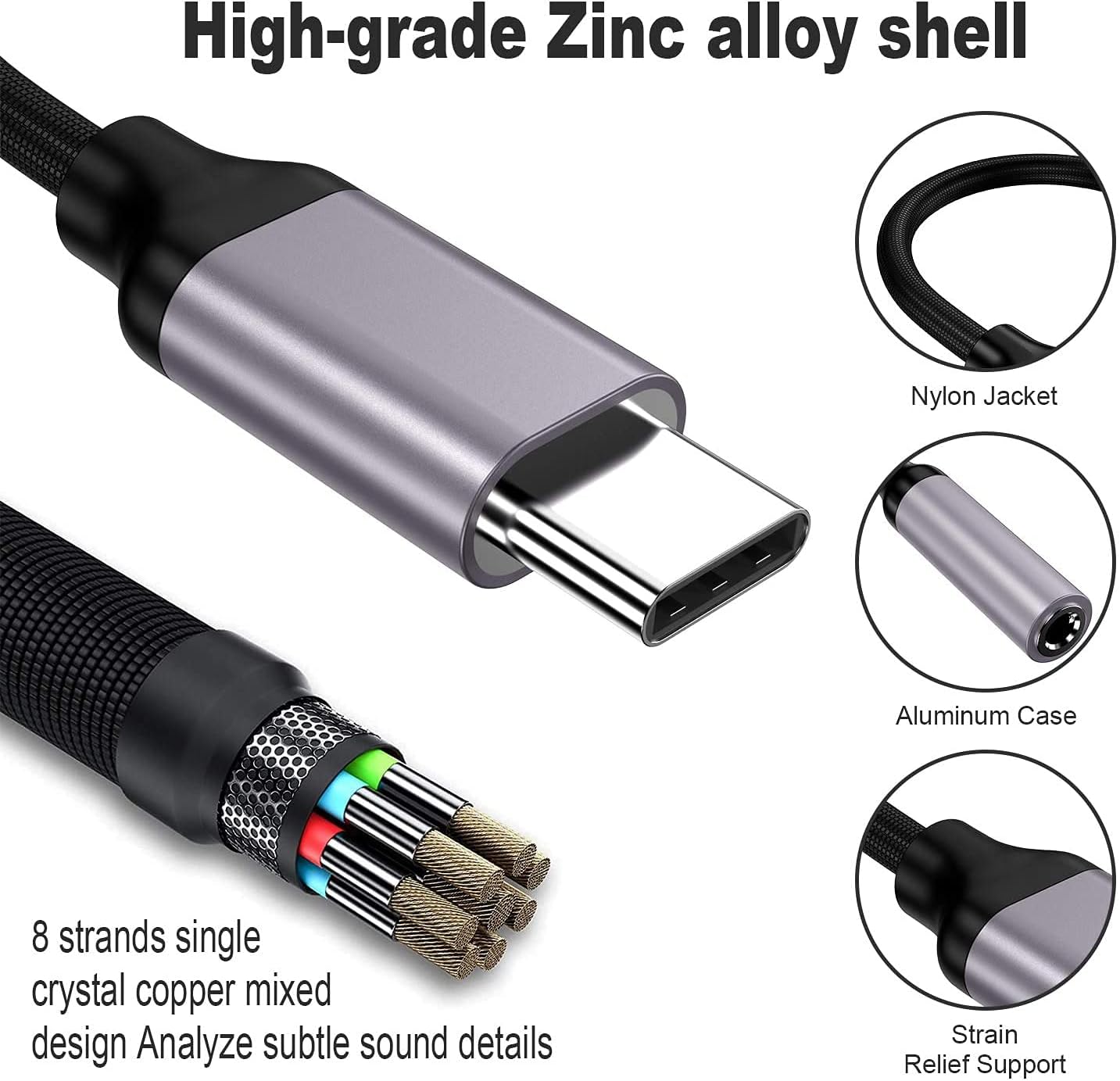 USB Type C To 3.5mm Aux Adapte - Transmission Jack Adapter review and price