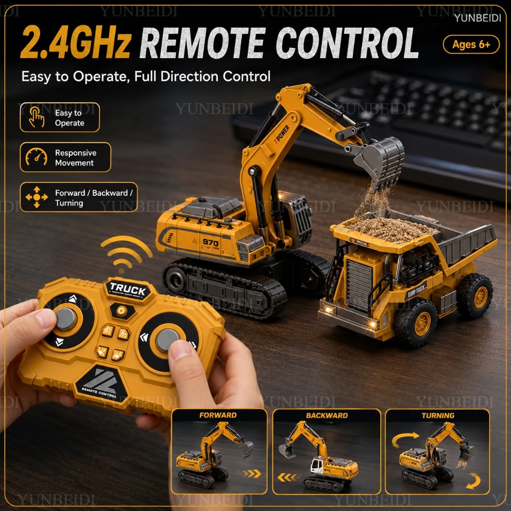 Remote Control Mini Alloy Car  - Engine Hoist Crane review and price