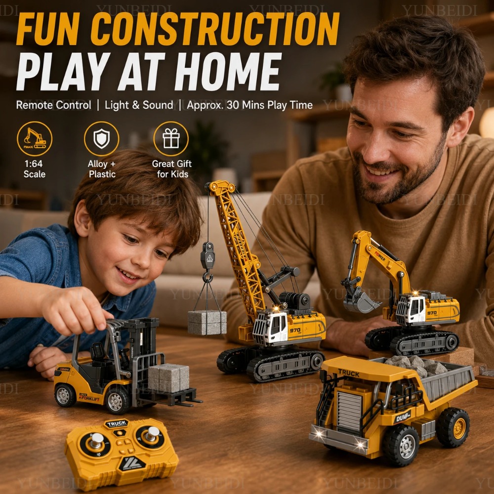 Remote Control Mini Alloy Car  - Engine Hoist Crane review and price
