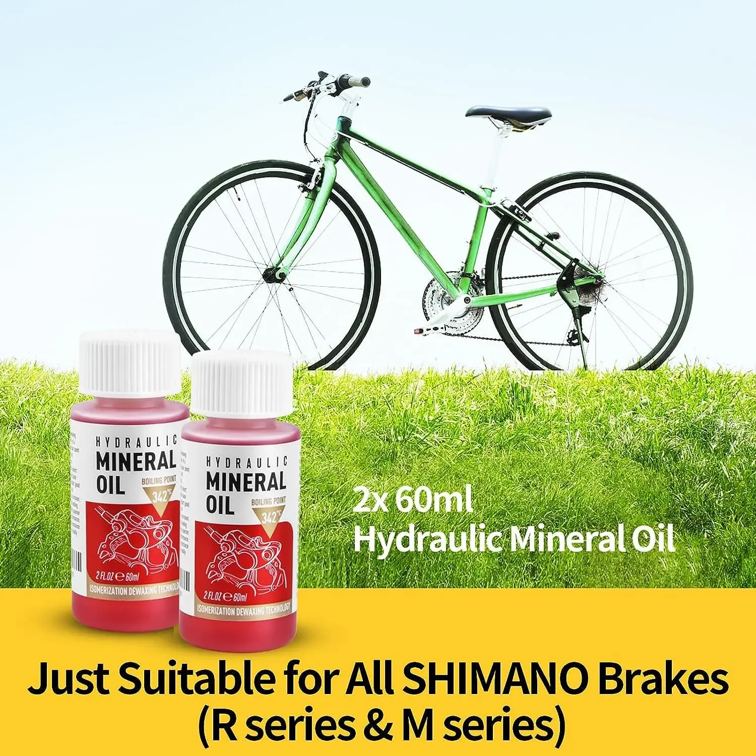 Bicycle Brake Mineral Oil 60ML - Brake Bleeder Kit review and price