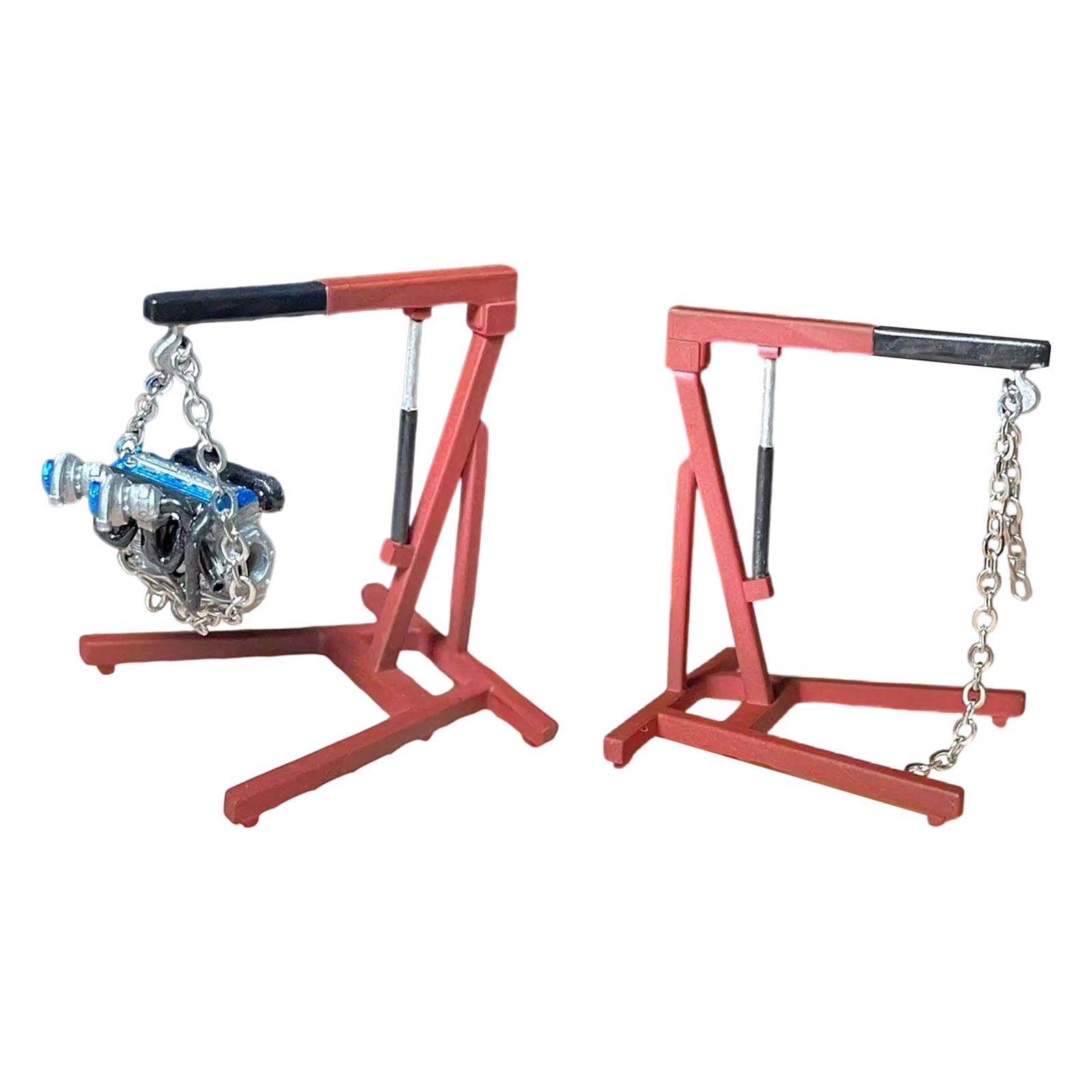 1:64 Diorama Car Engine Crane  - Engine Hoist Crane review and price