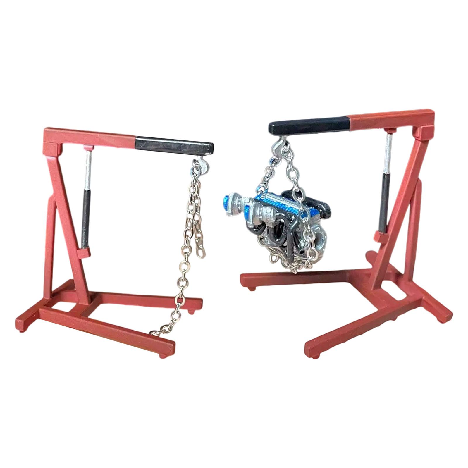 1:64 Diorama Car Engine Crane  - Engine Hoist Crane review and price