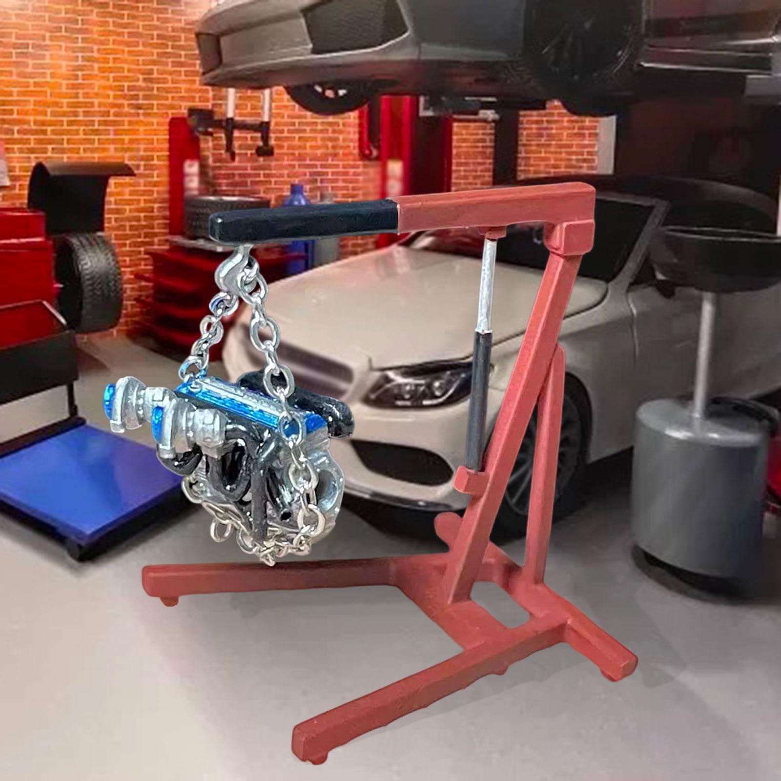 1:64 Diorama Car Engine Crane  - Engine Hoist Crane review and price